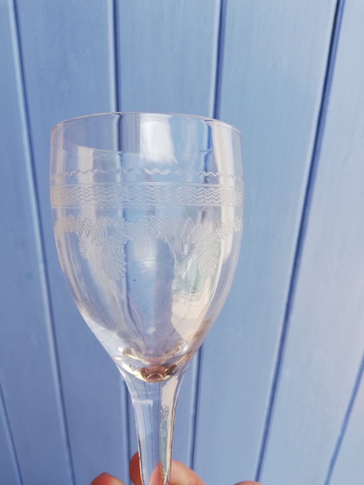 Verres Gravés x 4