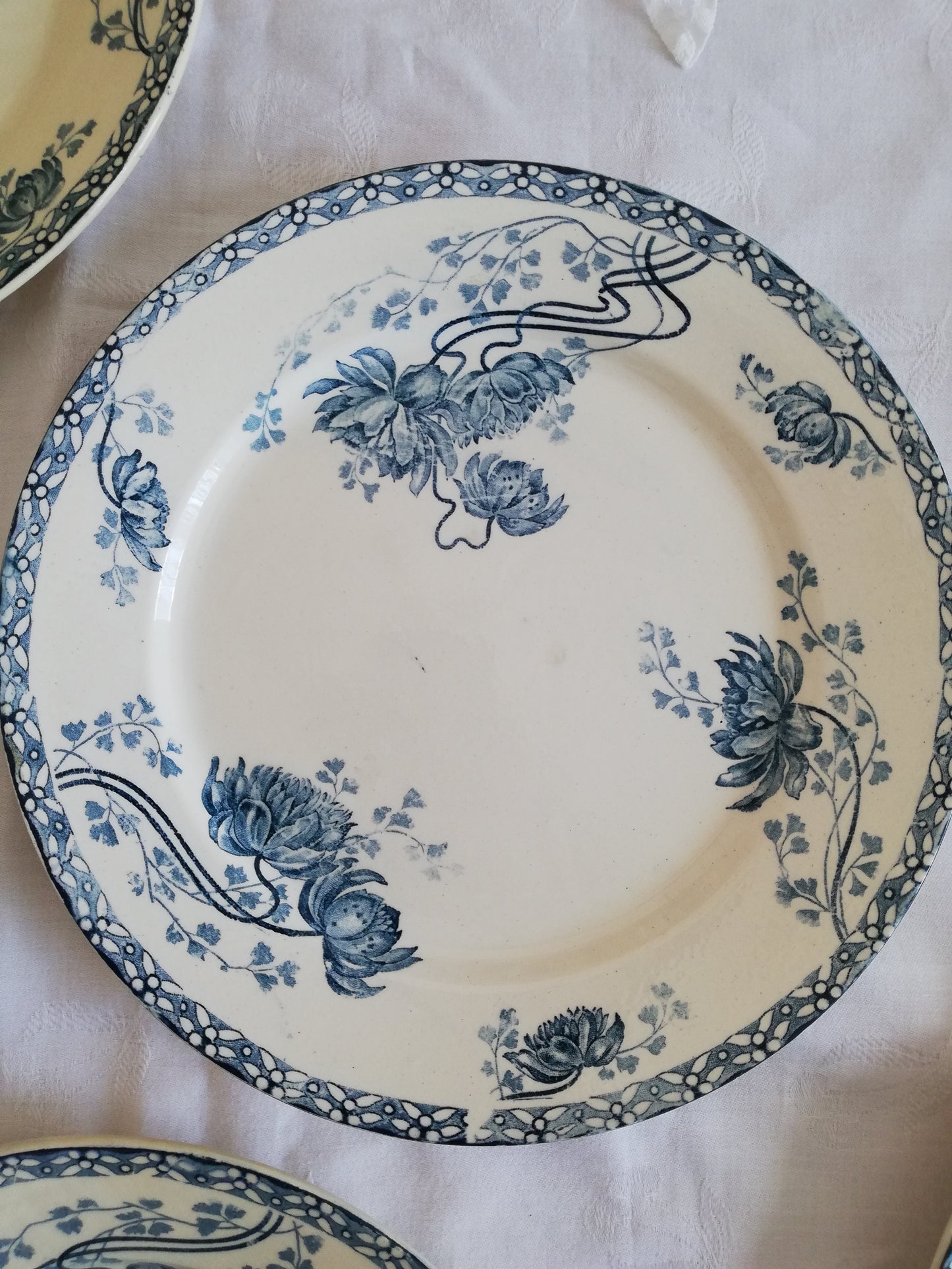 Assiette Royat Sarreguemines