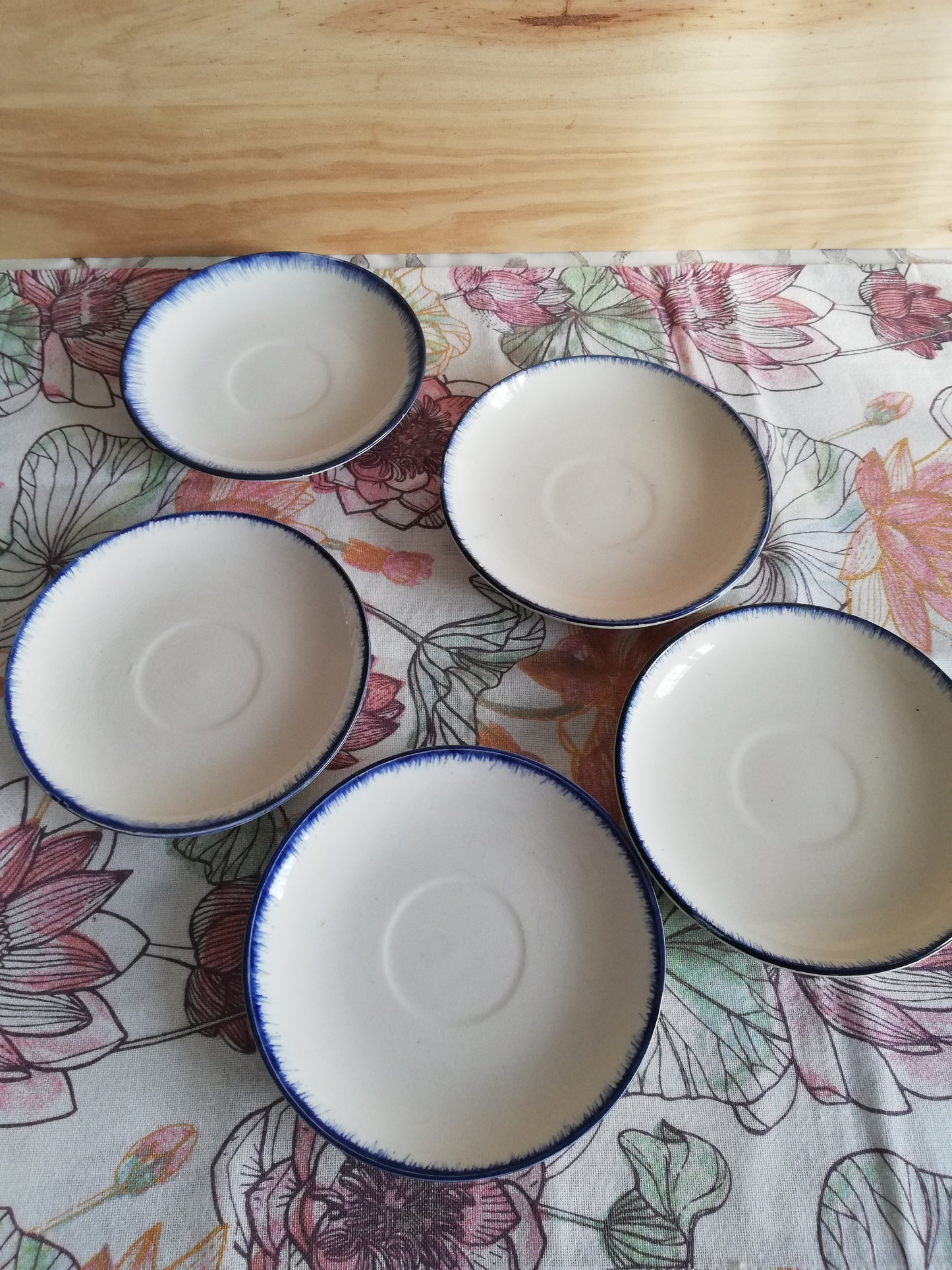Tasses et Sous Tasses Mary-Lou Digoin Sarreguemines