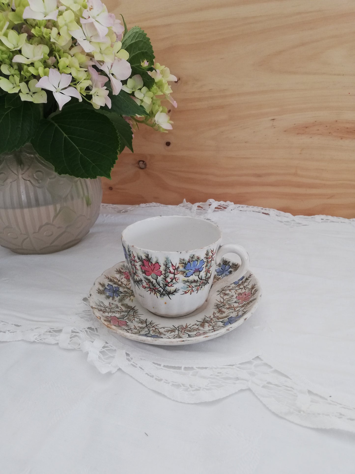 Tasse et Sous tasse Sarreguemines