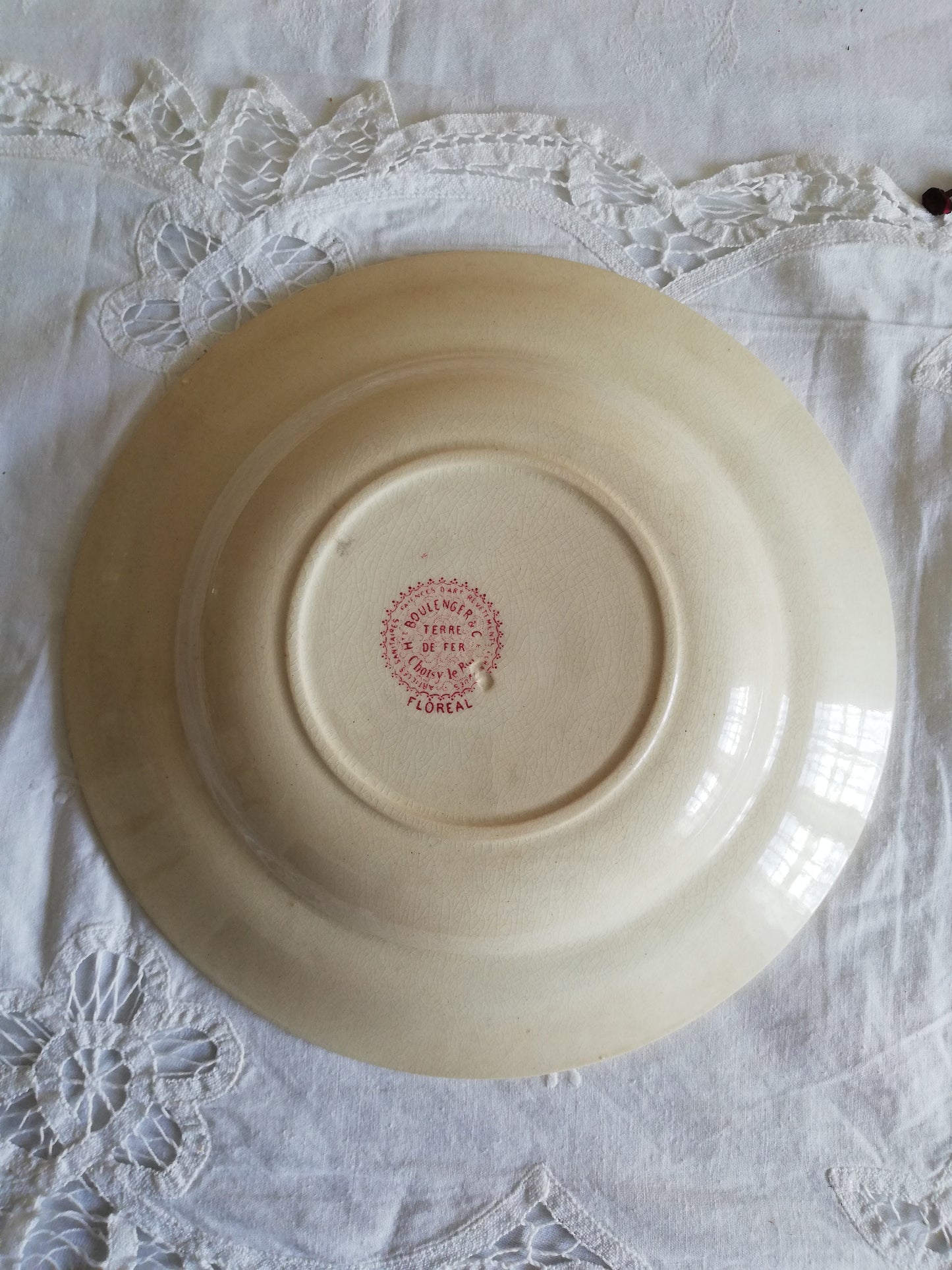Assiette Floreal Choisy le Roi