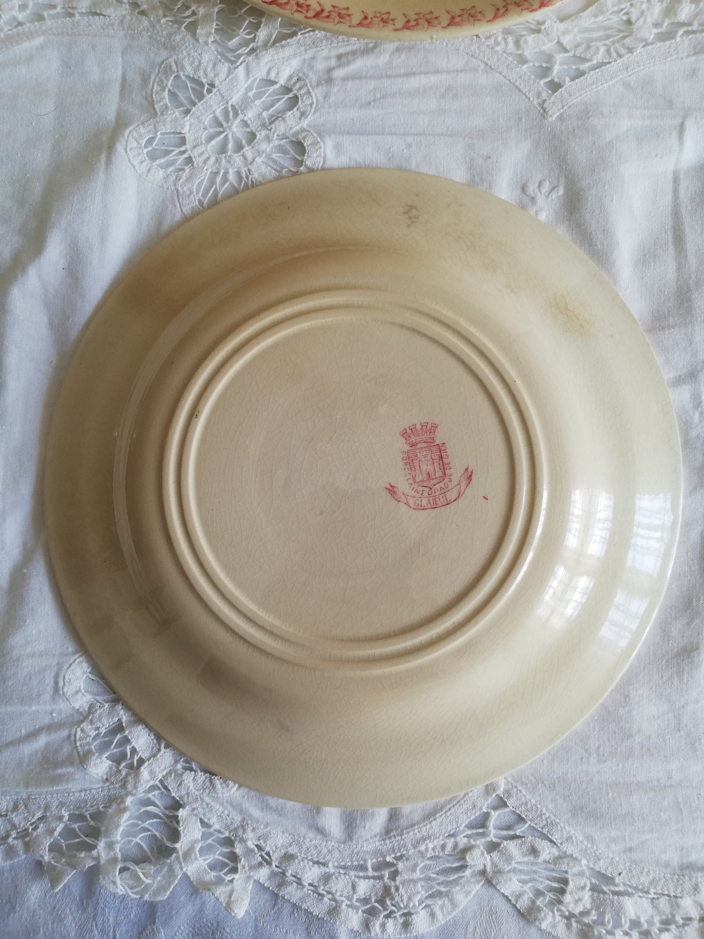 Assiette Gien Glaieuls