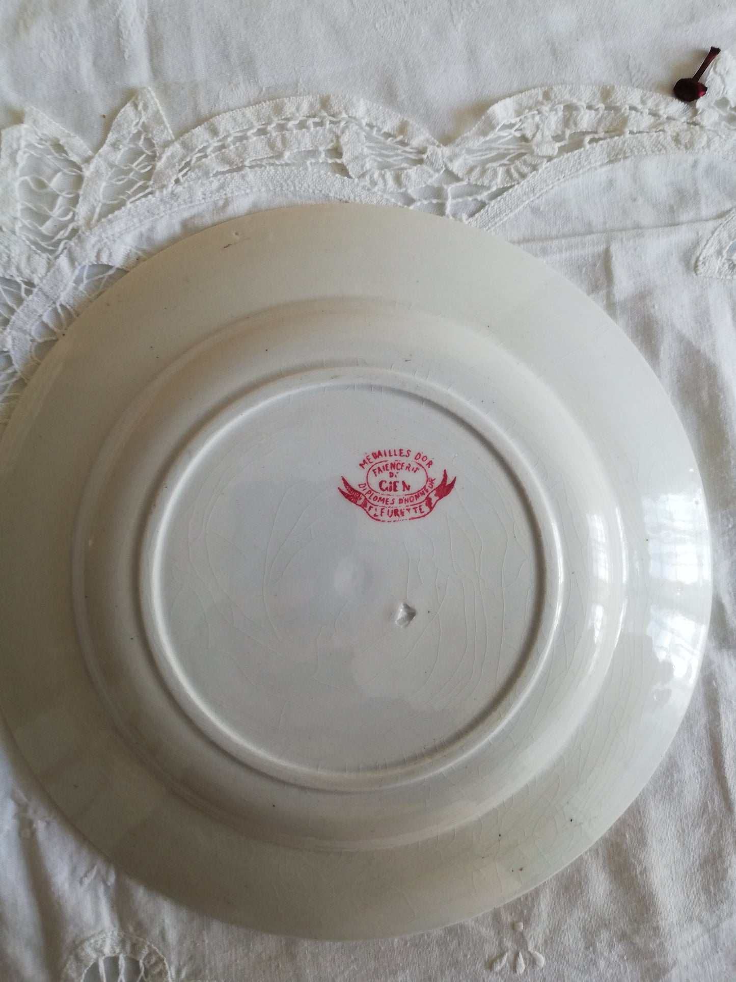Assiette Fleurette Gien