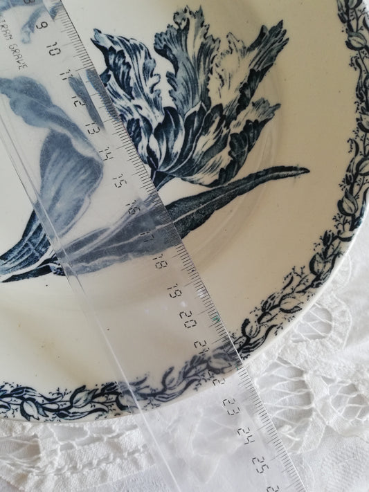 Assiette creuse Tulipe KG Luneville