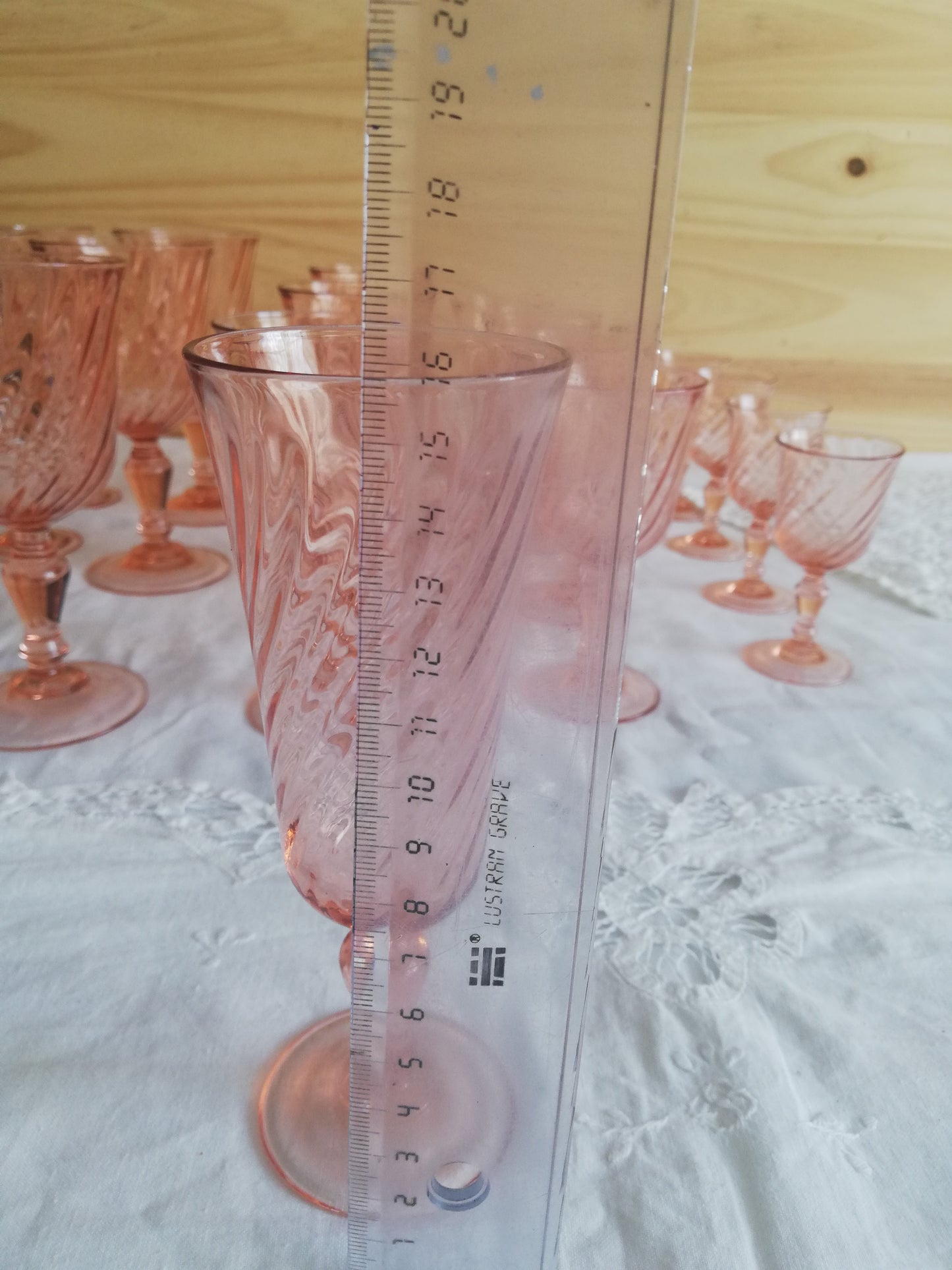 Flute Verre Rosaline