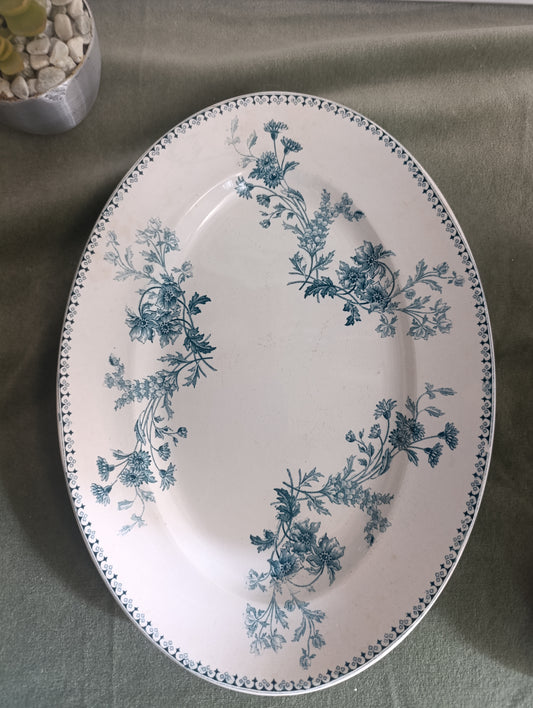 Plat oval Elvire Sarreguemines