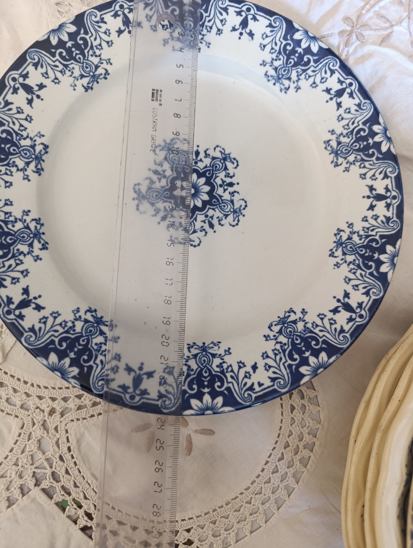 Assiette Rouen Jules Vieillard