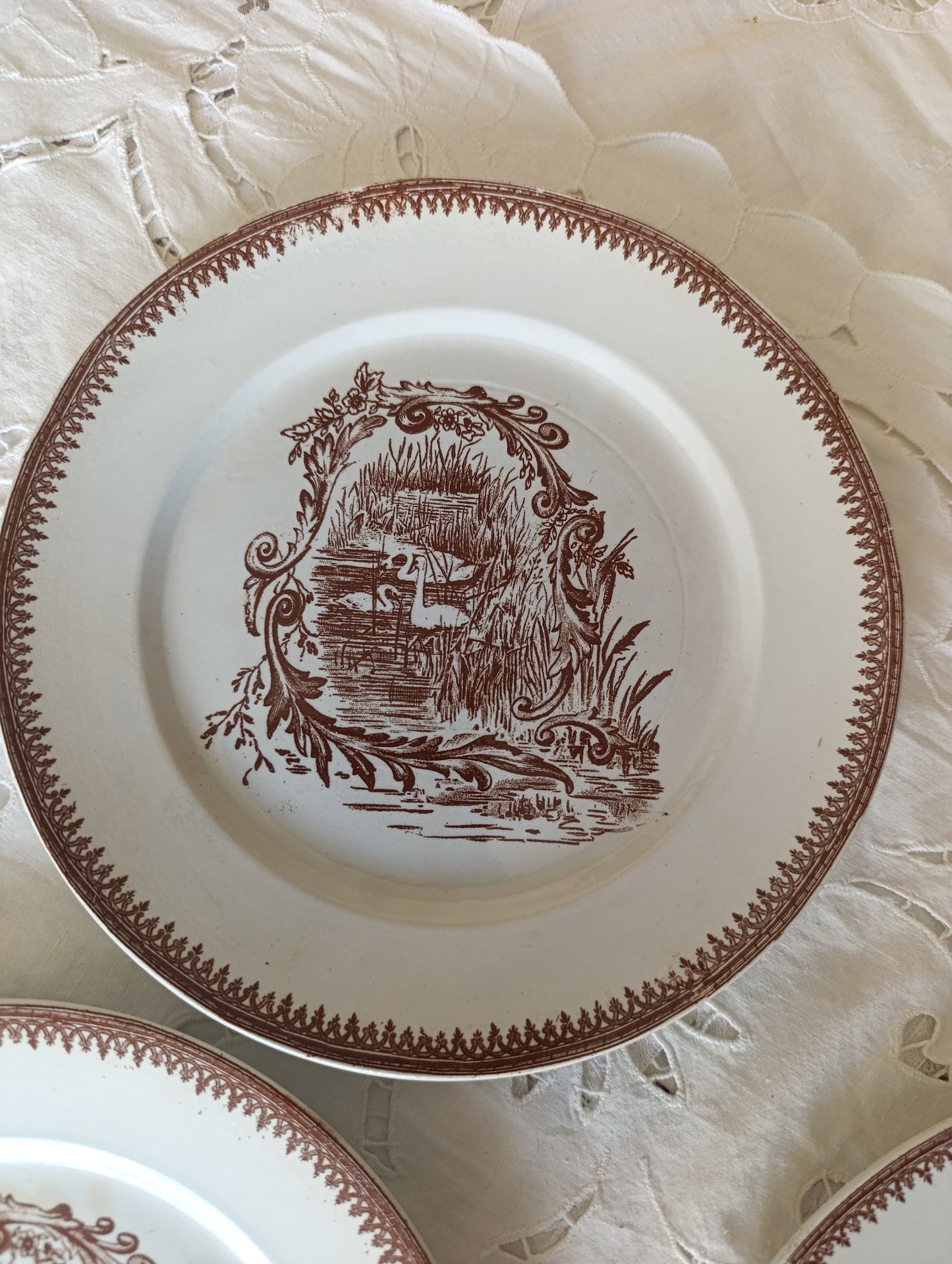 Assiette dessert Rocaille Pexonne