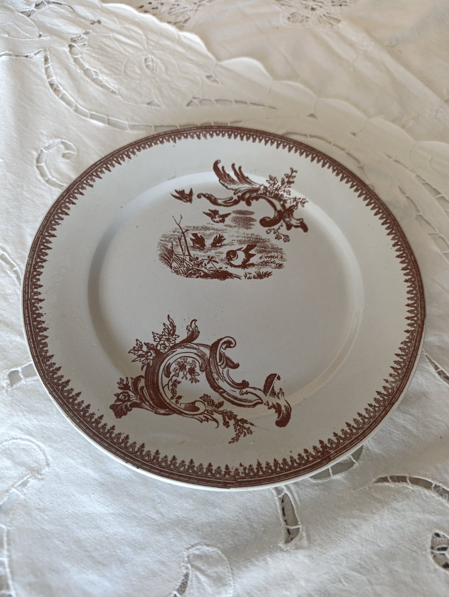 Assiette dessert Rocaille Pexonne