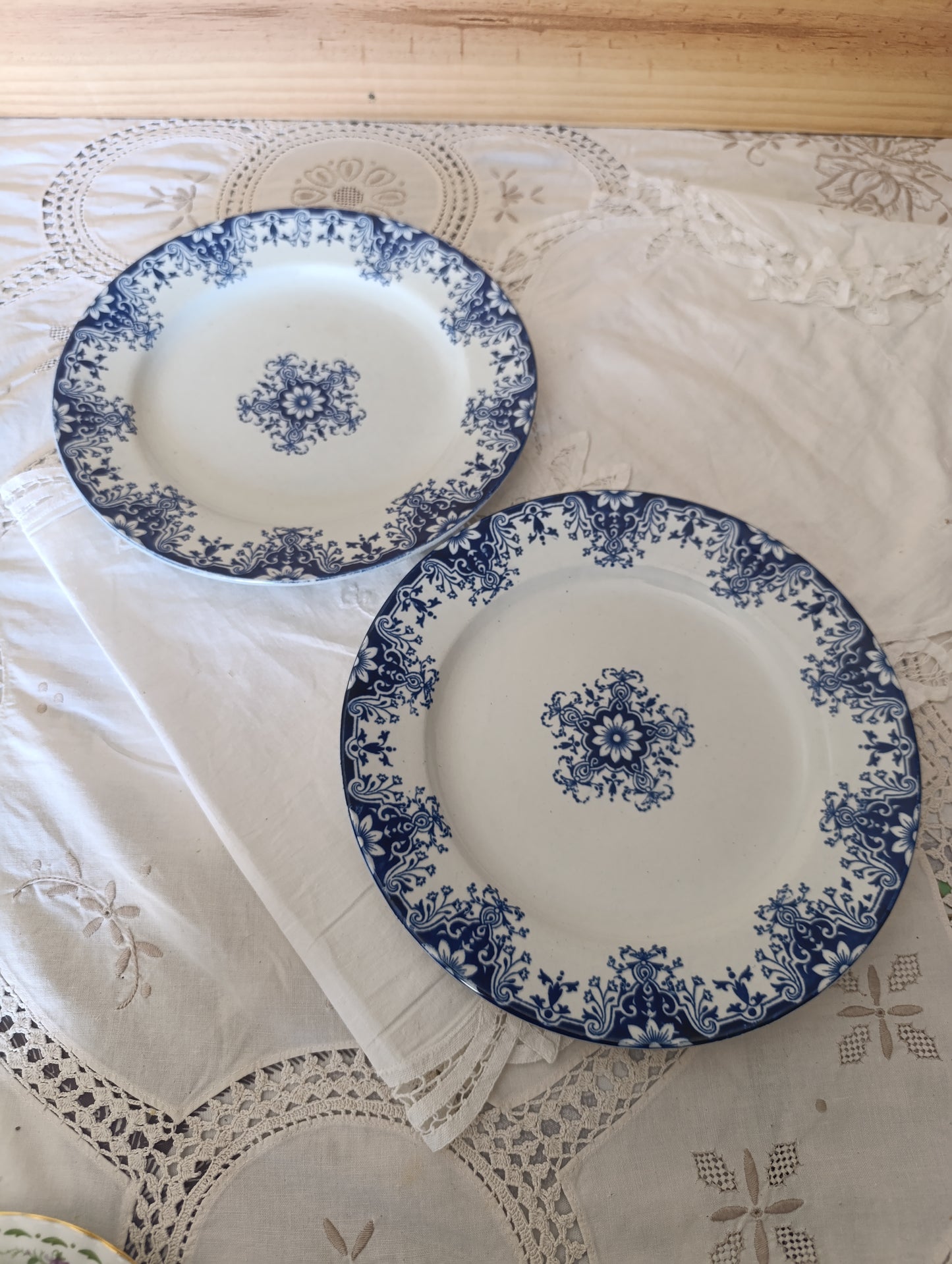 Assiette Rouen Jules Vieillard