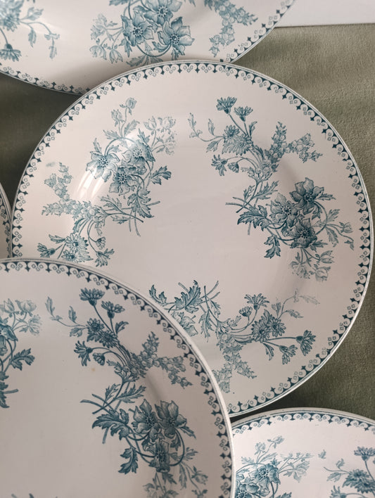 Assiette plate Elvire Sarreguemines