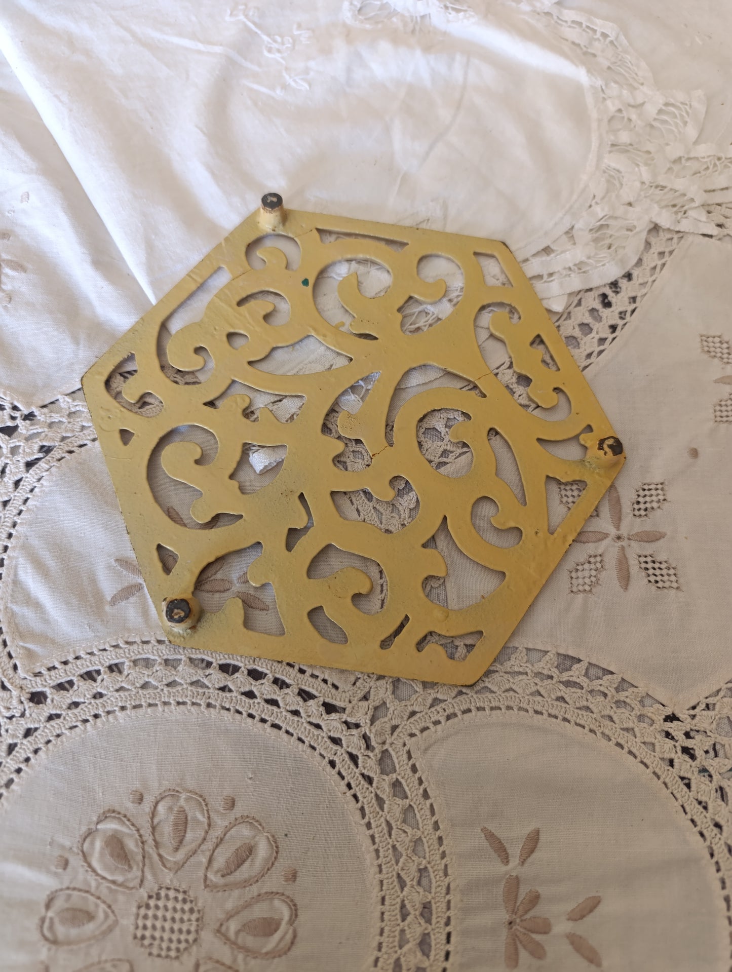 Dessous de plat fonte émaillée