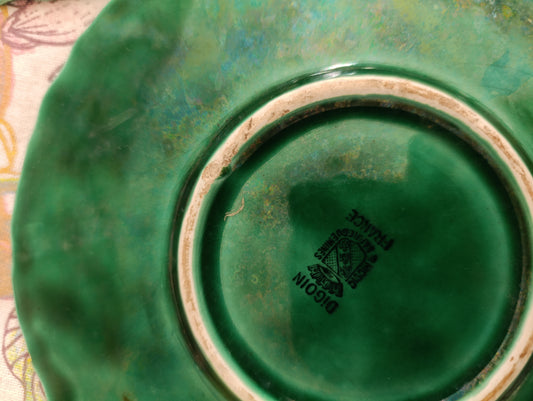 Assiettes barbotine Digoin