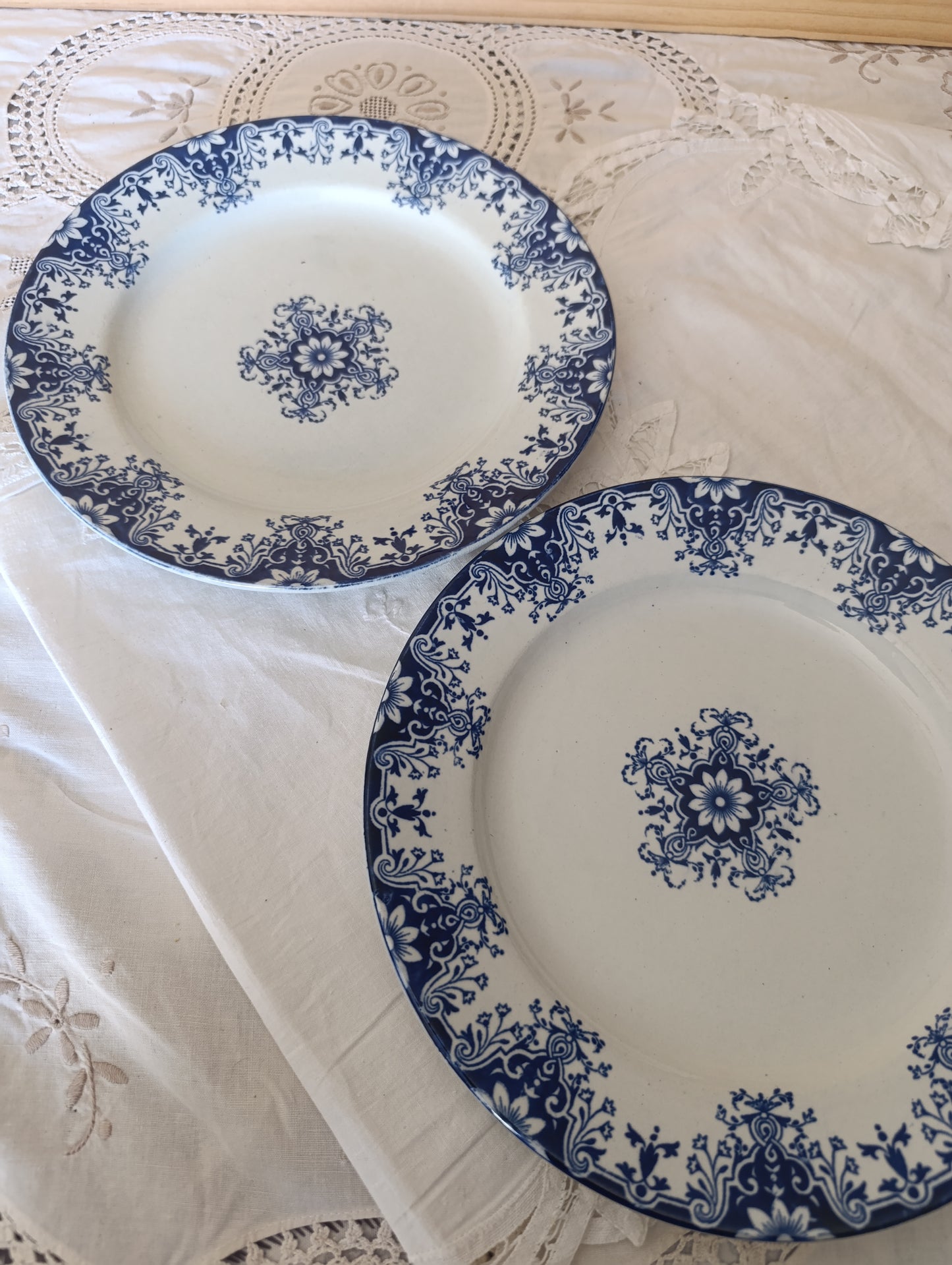 Assiette Rouen Jules Vieillard