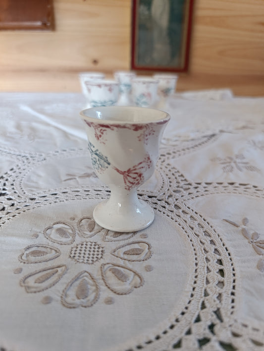 Coquetier terre de fer Longwy