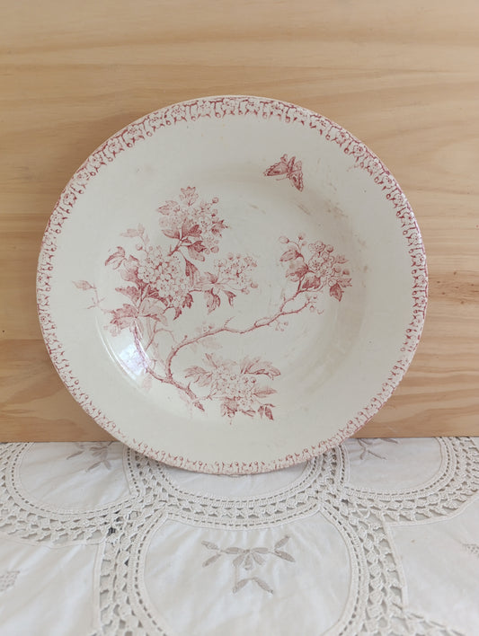 Assiette Aubépine Gien