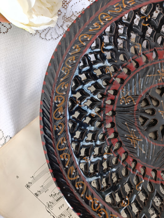 Plat ajouré artisanal tunisien
