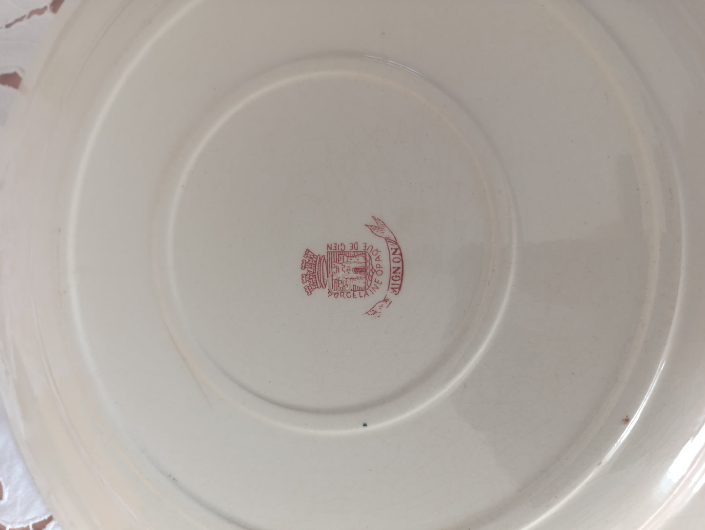 Plat rond Mignon Gien