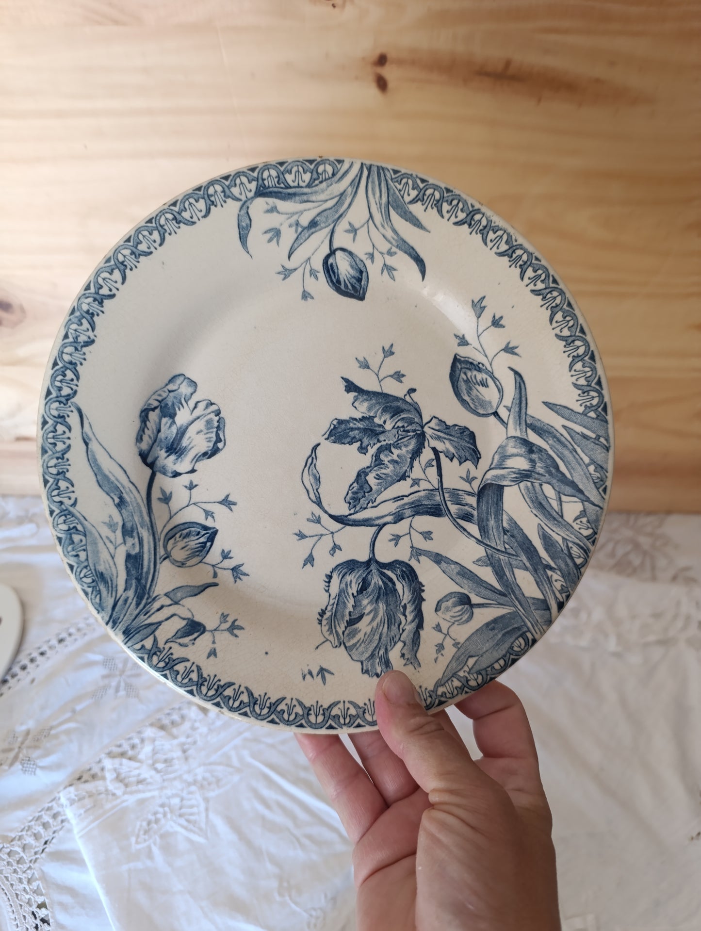 Assiette Gien Tulipe