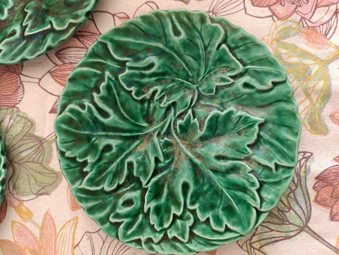 Assiettes barbotine Digoin