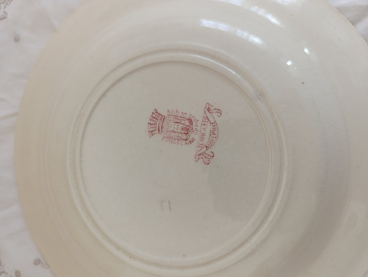 Assiette Aubépine Gien