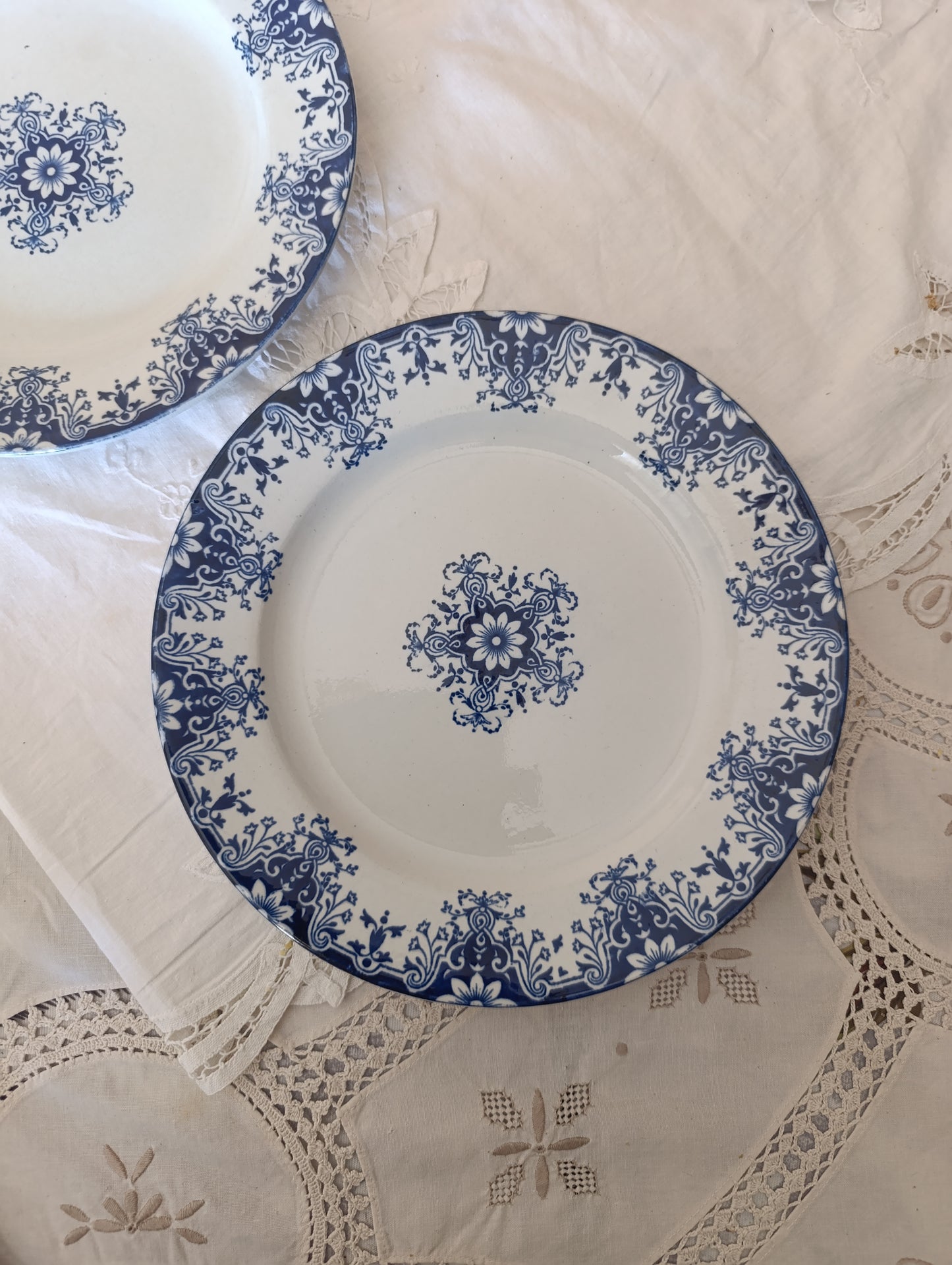 Assiette Rouen Jules Vieillard