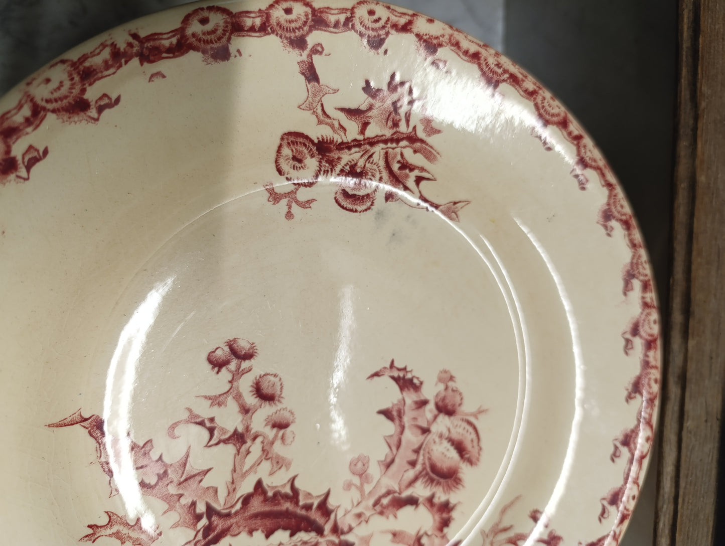 Assiette Chardon Gien