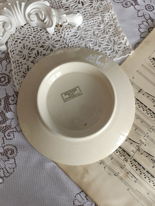 Assiette sur pied Palmyre Sarreguemines