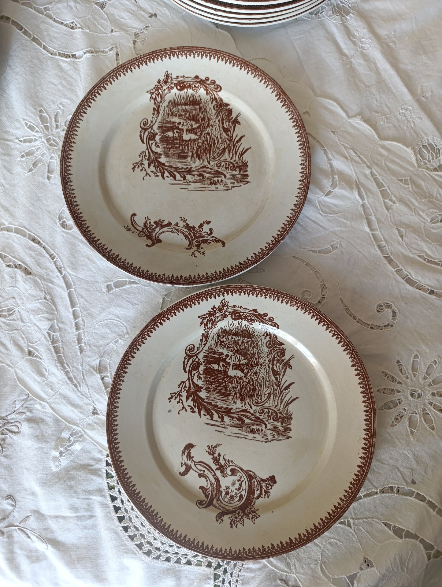 Assiette Rocaille Pexonne terre de fer