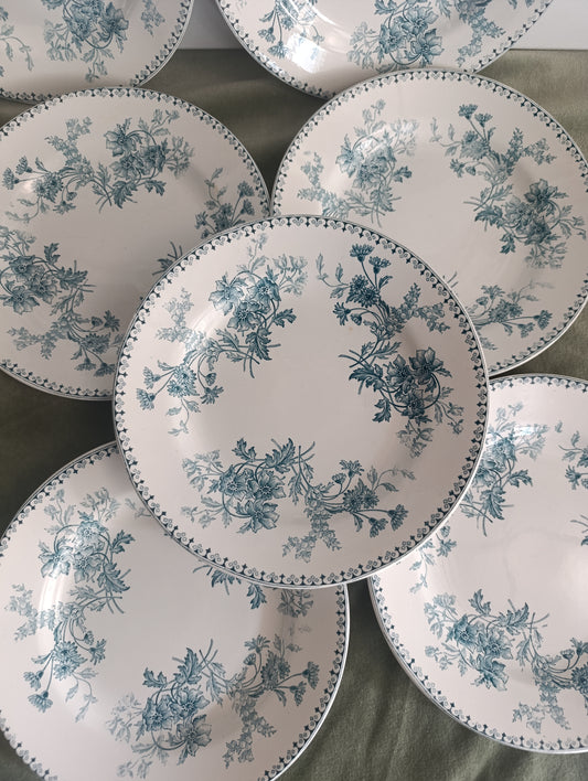 Assiette plate Elvire Sarreguemines