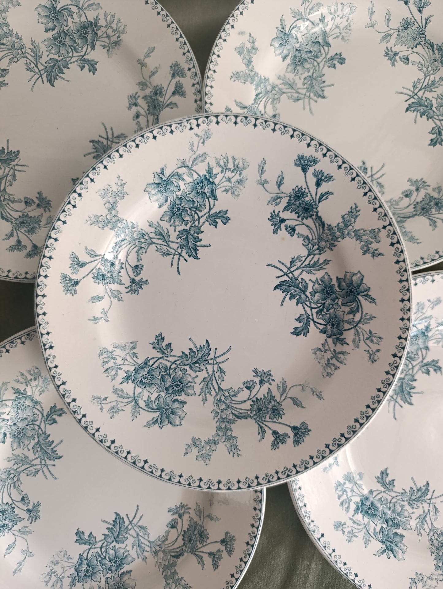 Assiette plate Elvire Sarreguemines