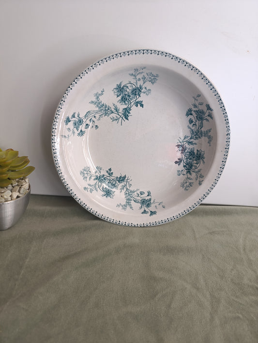 Saladier bas Sarreguemines Elvire