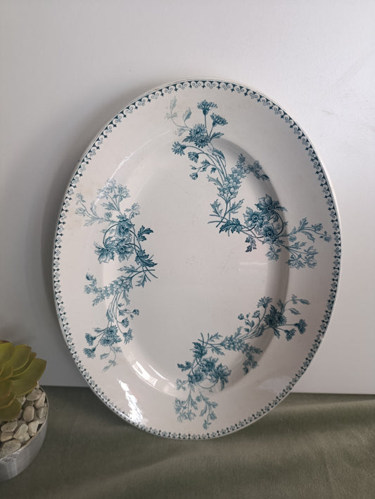 Plat oval Elvire Sarreguemines