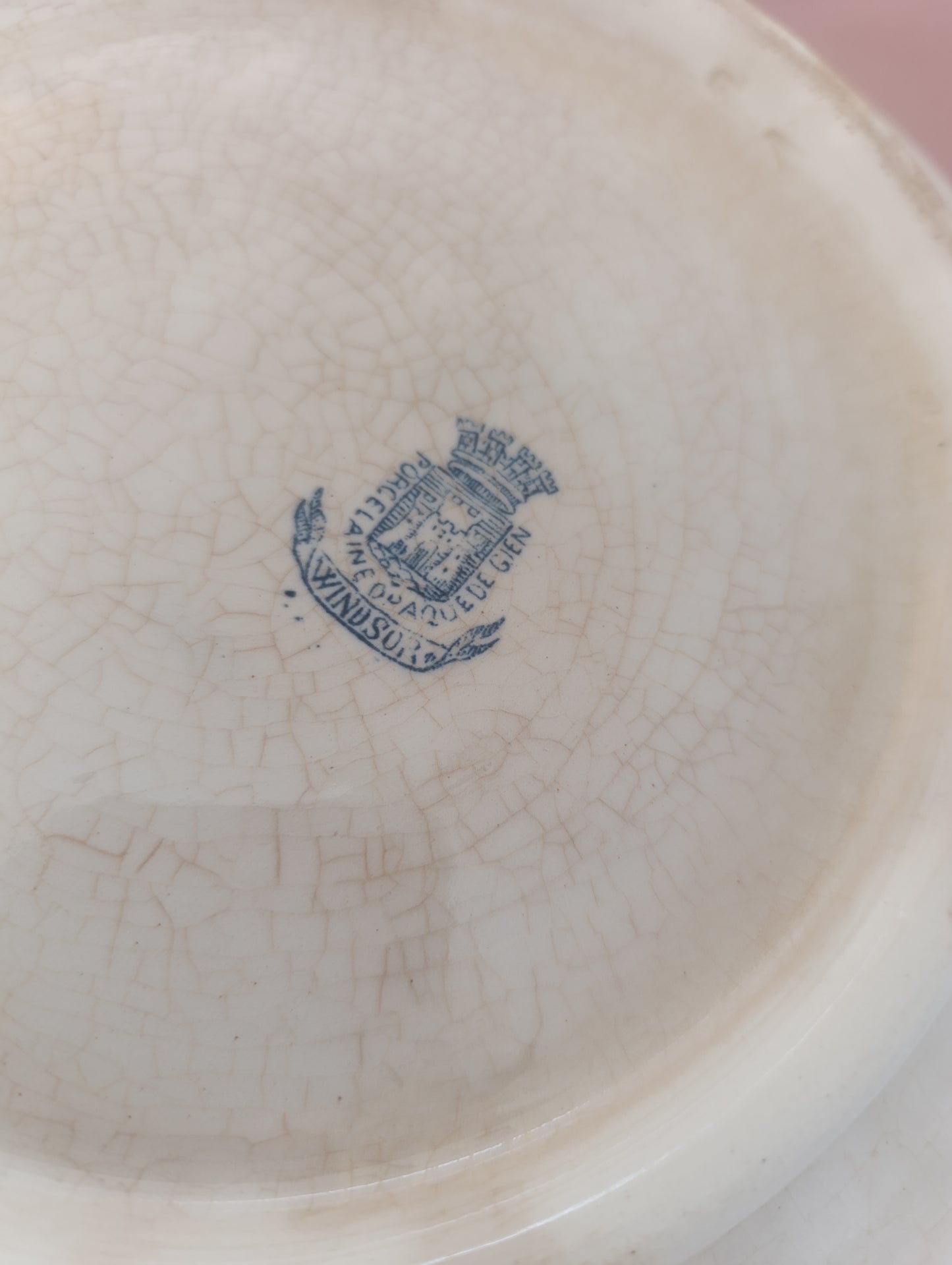 Plat rond Windsor Gien