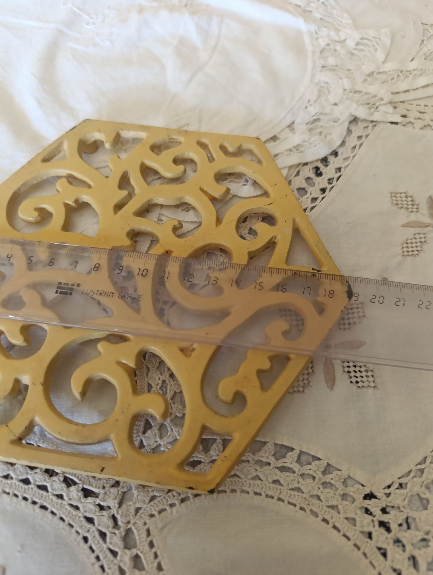 Dessous de plat fonte émaillée