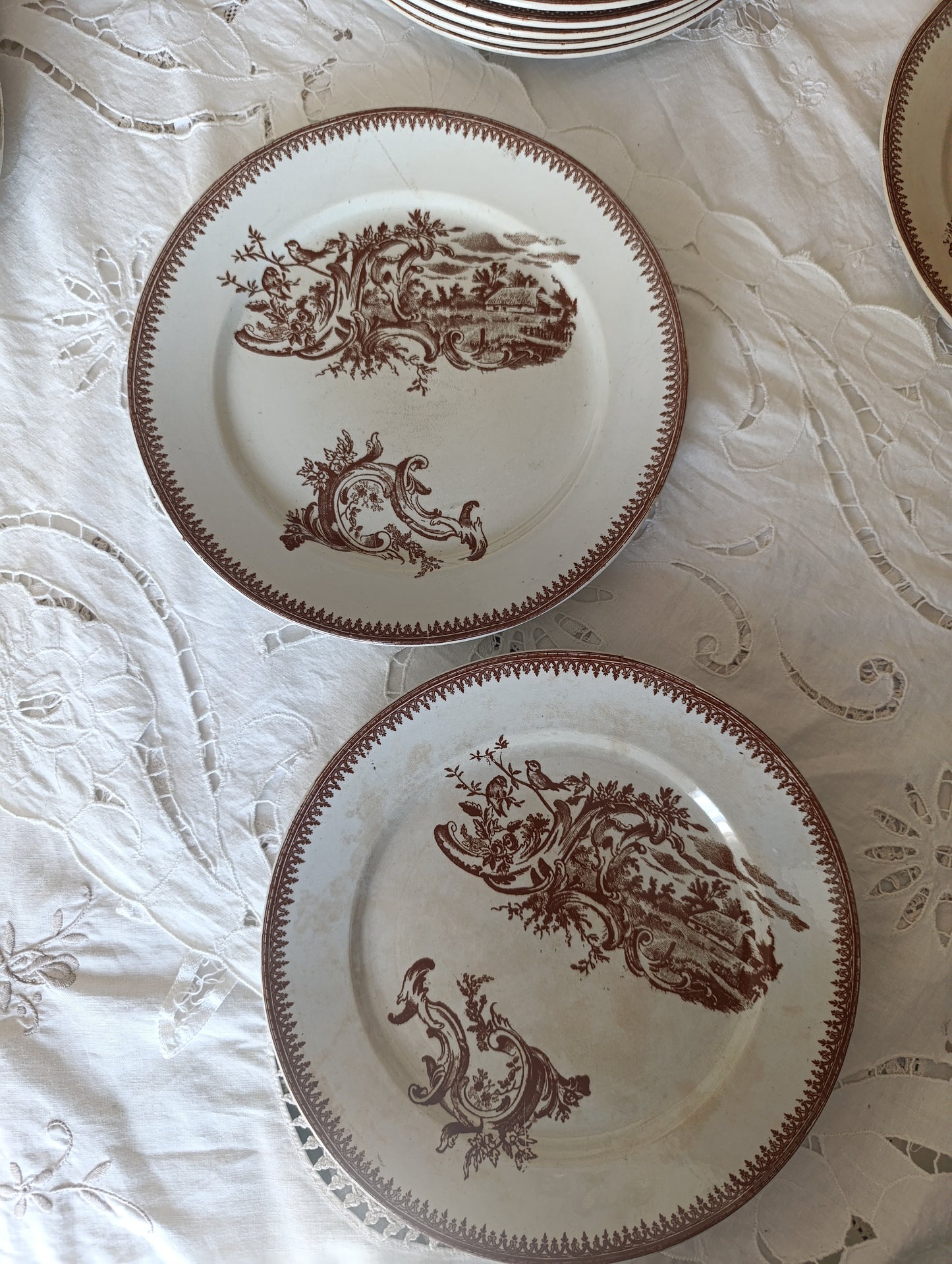 Assiette Rocaille Pexonne terre de fer