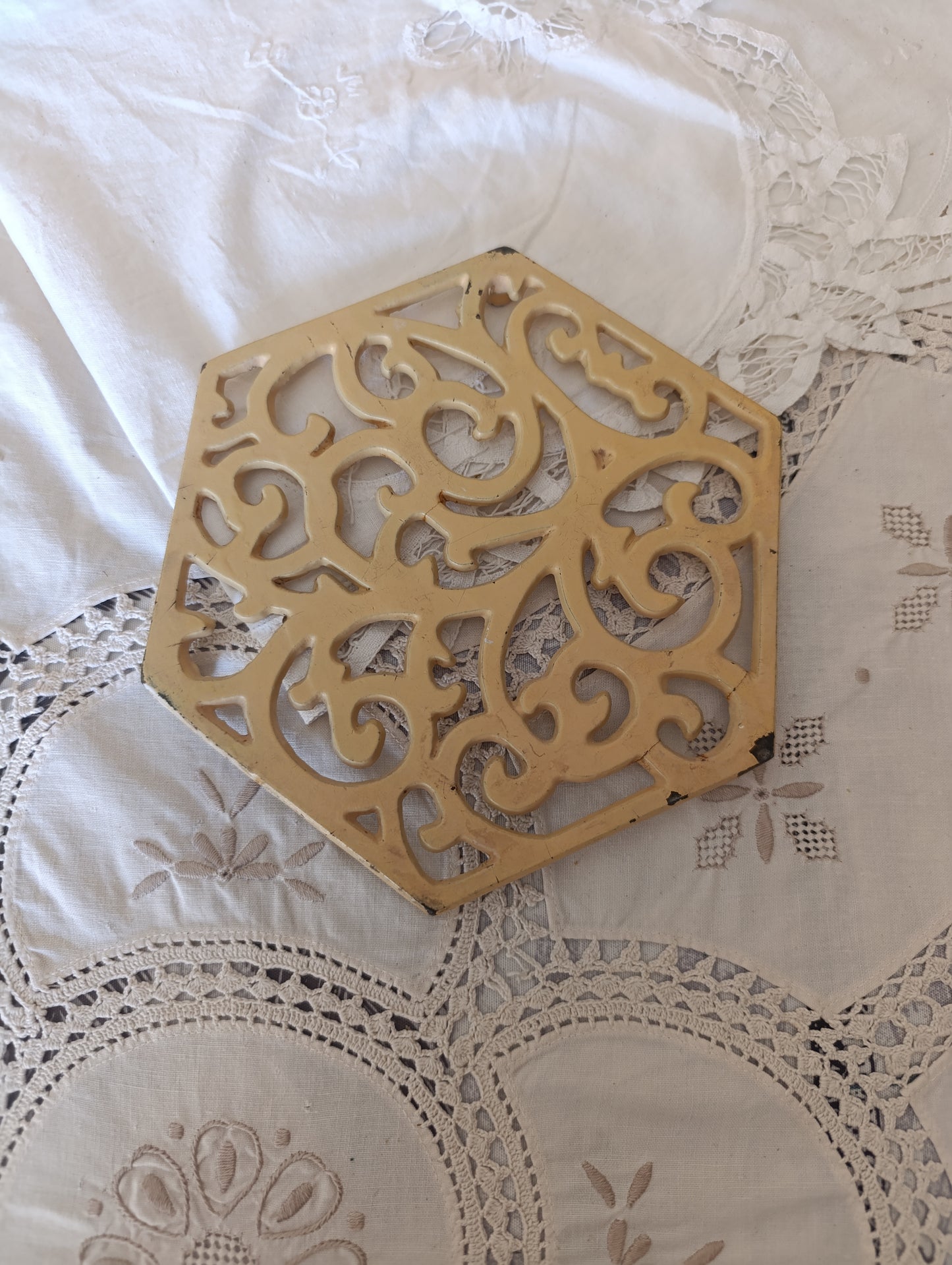 Dessous de plat fonte émaillée