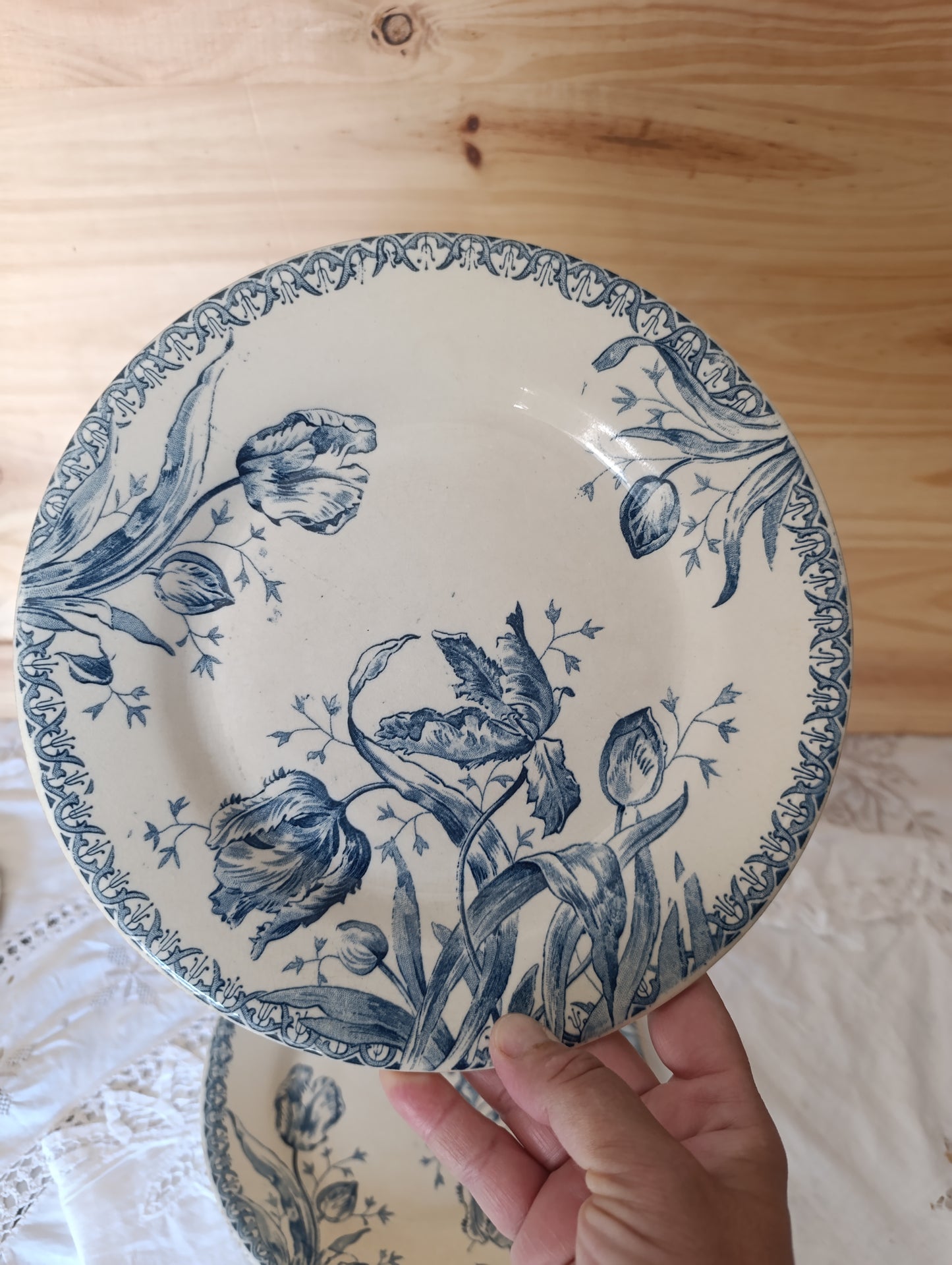 Assiette Gien Tulipe