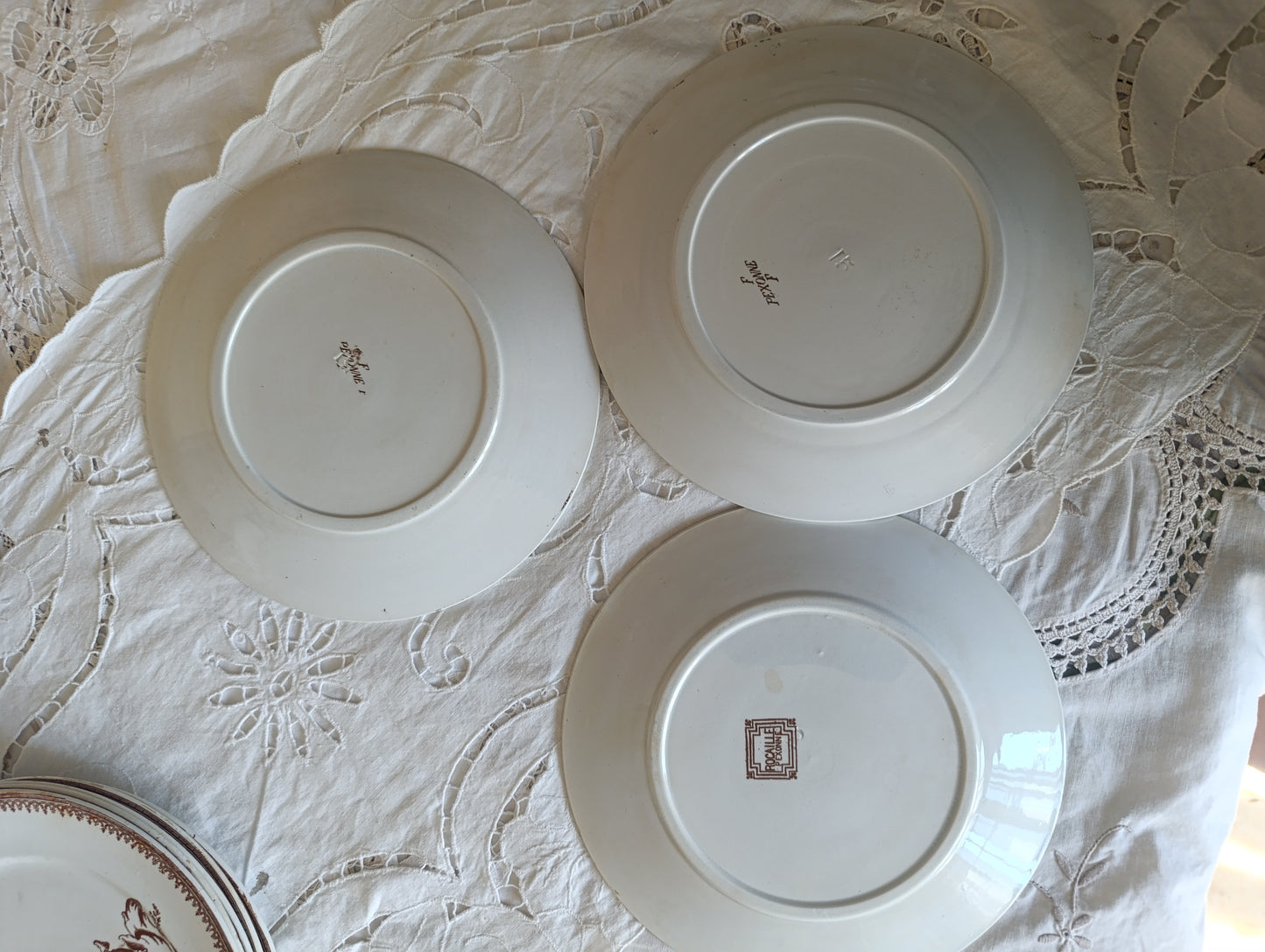 Assiette dessert Rocaille Pexonne