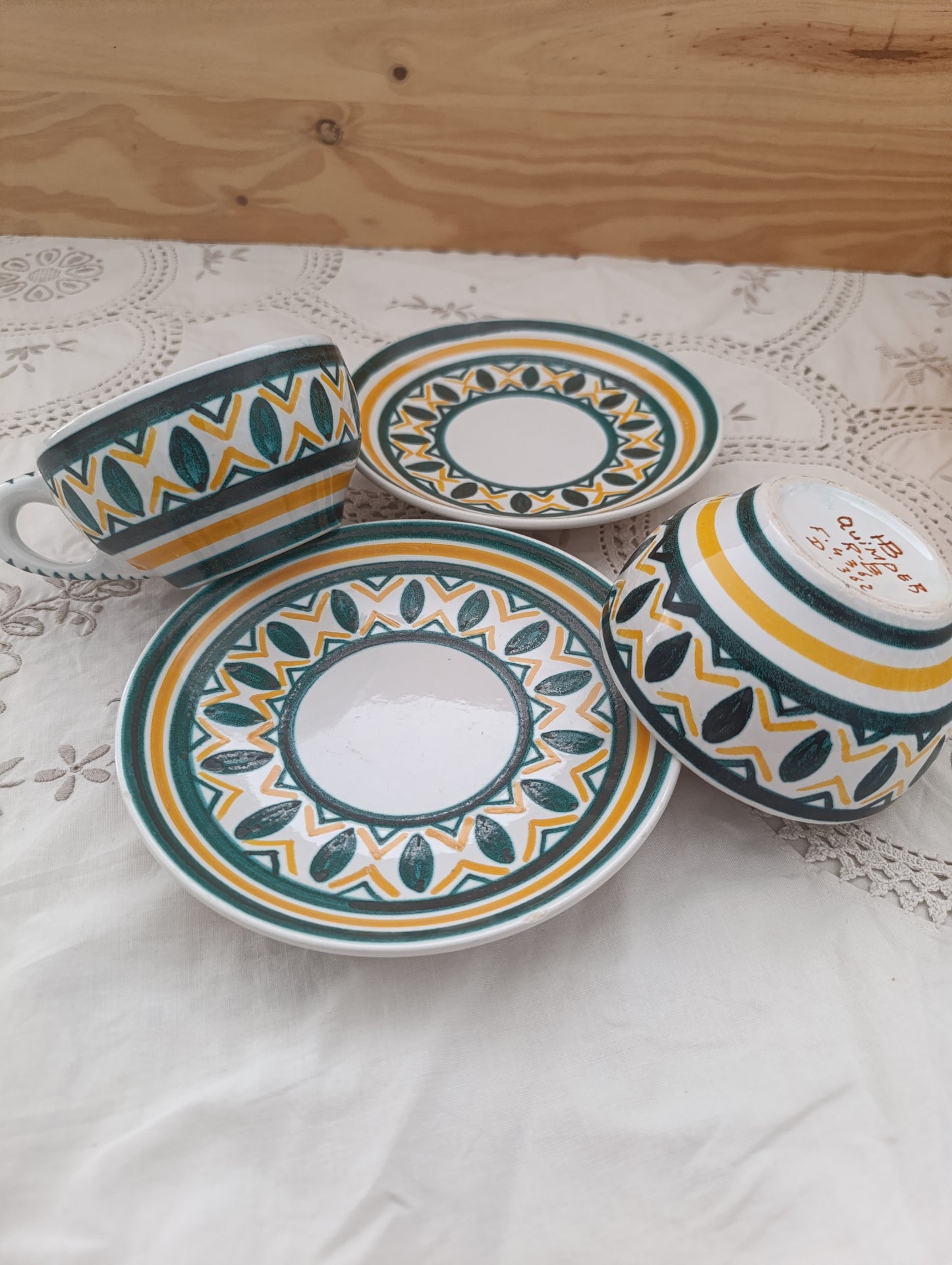 2 tasses Henriot Quimper