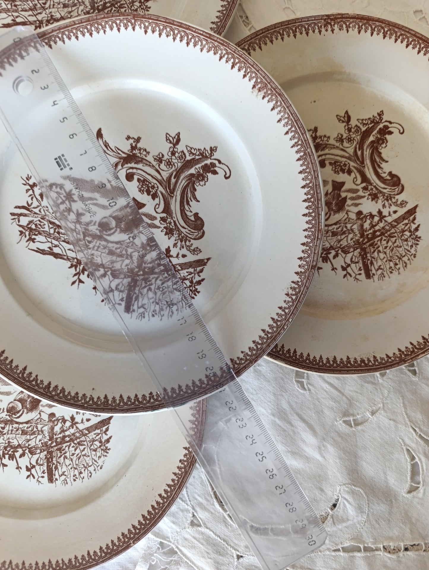 Assiette terre de fer Rocaille de Pexonne