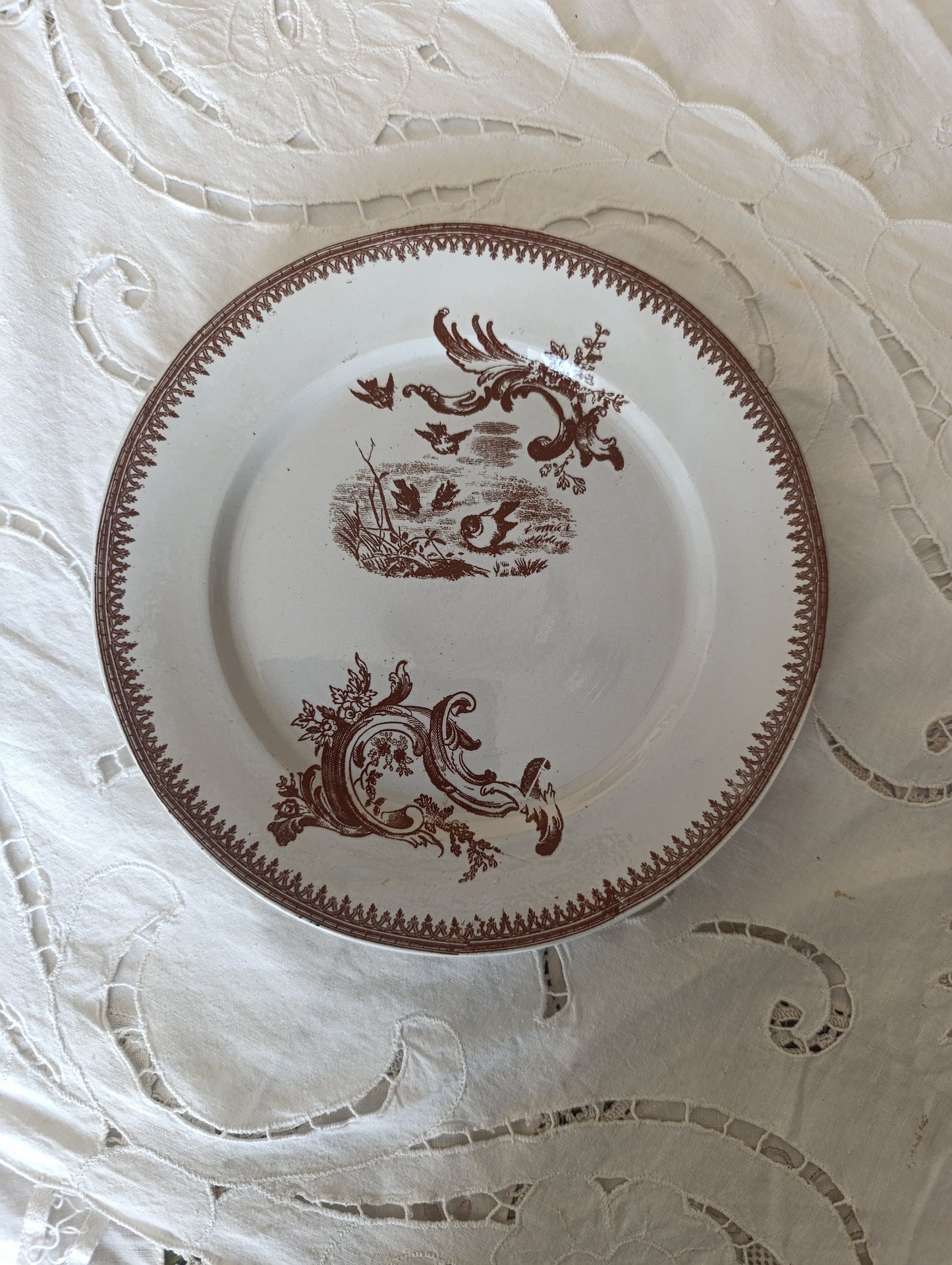Assiette dessert Rocaille Pexonne