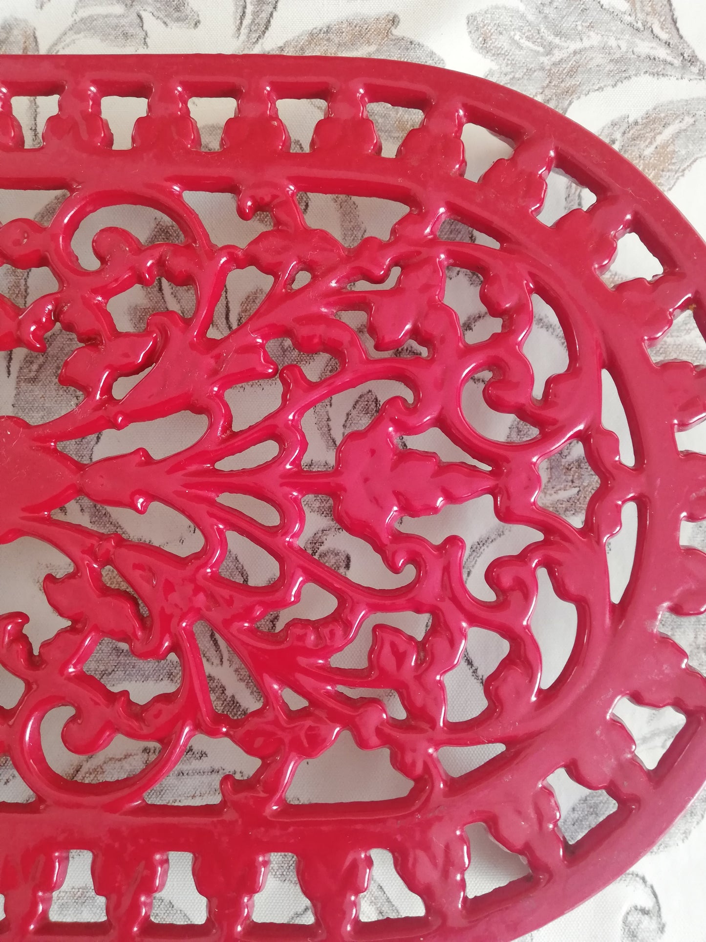 Dessous de plat en fonte émaillée