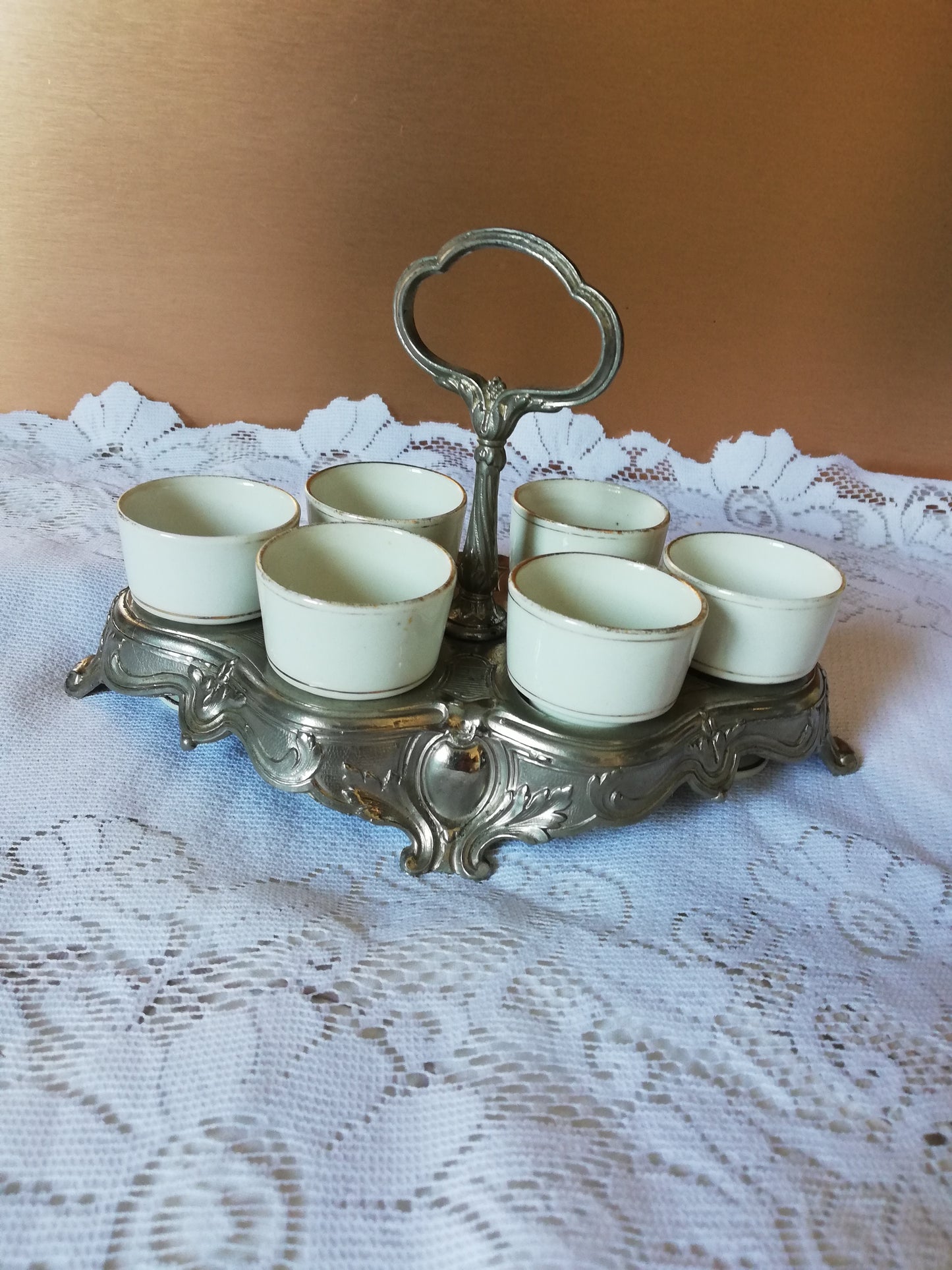 coquetiers et porte coquetiers 19ème siecle