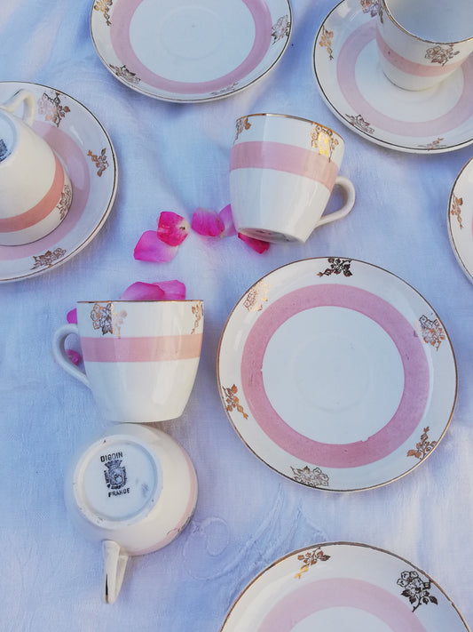 service à café Digoin Sarreguemines