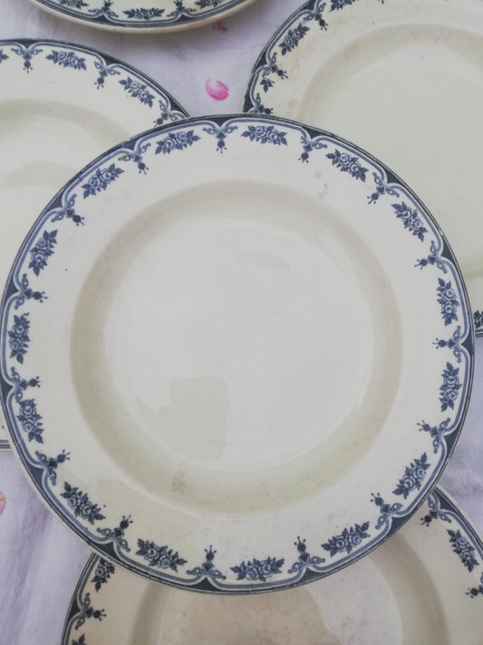 Assiette creuse Terre de fer Salins