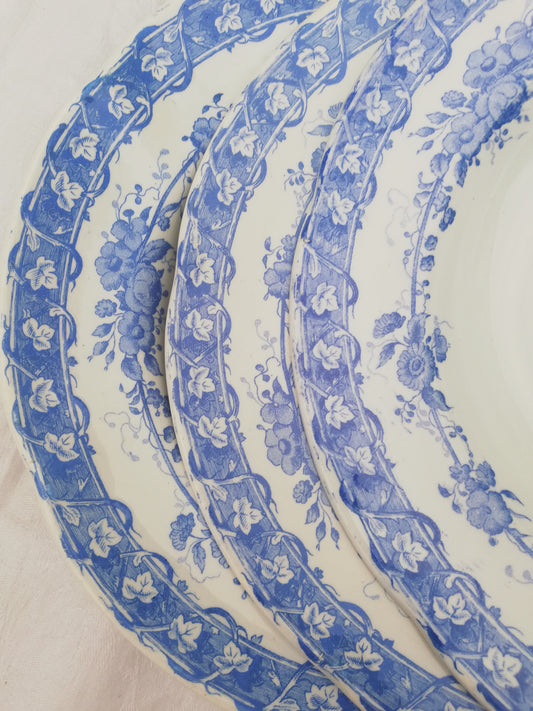 Assiette creuse terre de fer  LM et Cie