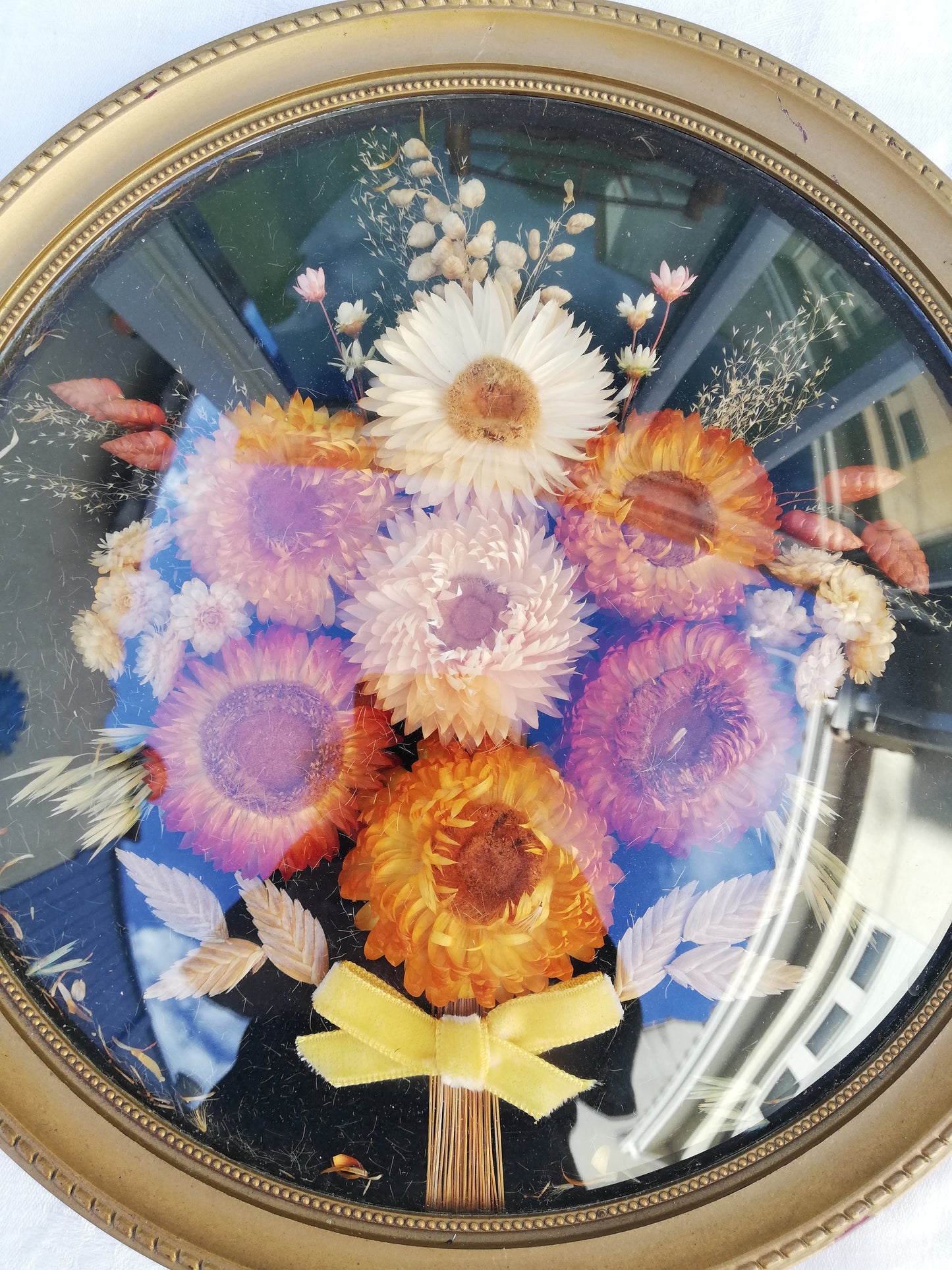 Cadre Fleurs Sechées