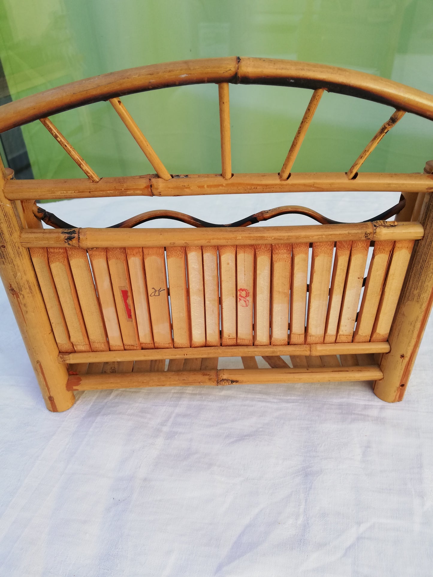 Porte courrier Bambou Vintage