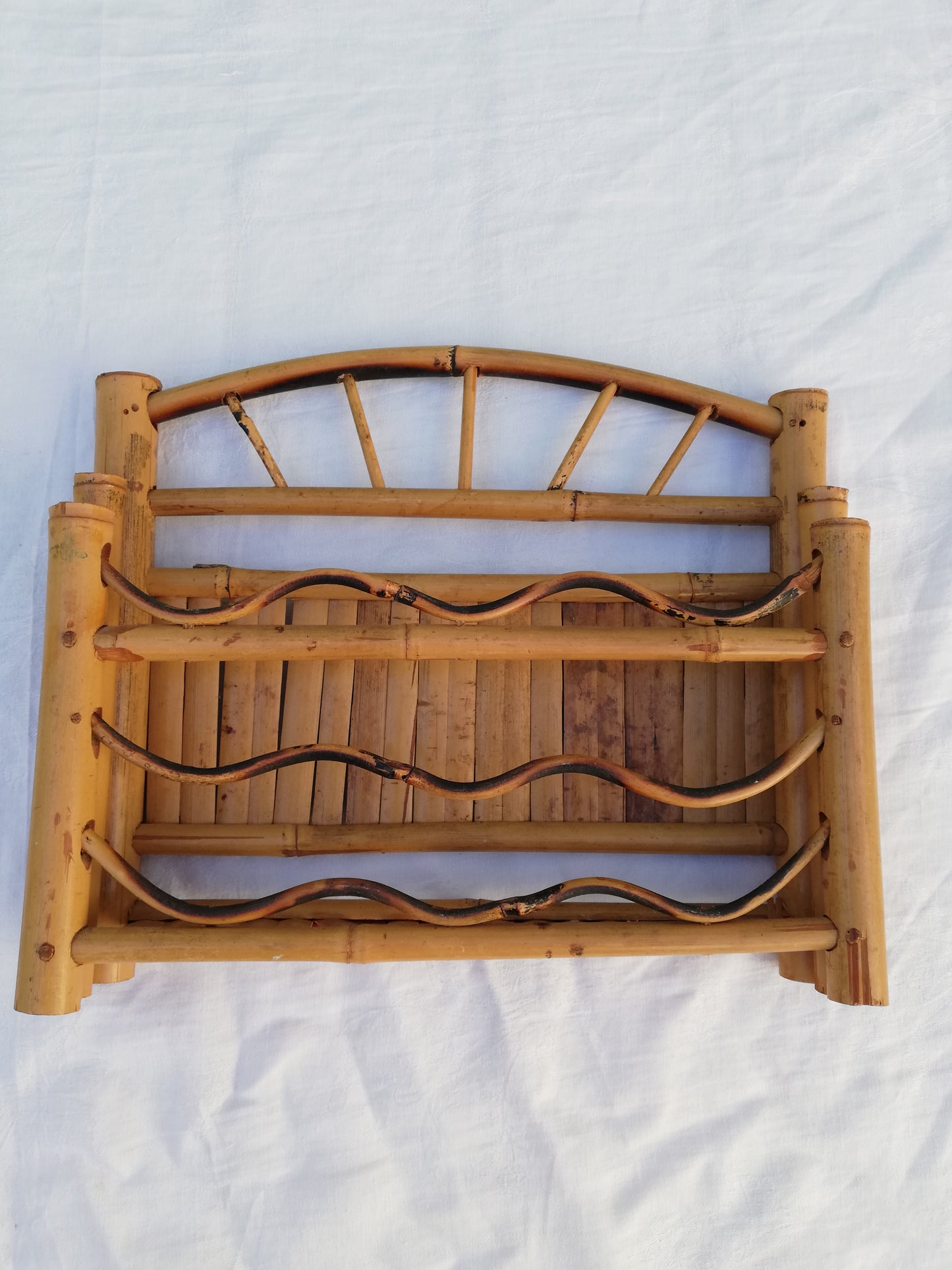 Porte courrier Bambou Vintage